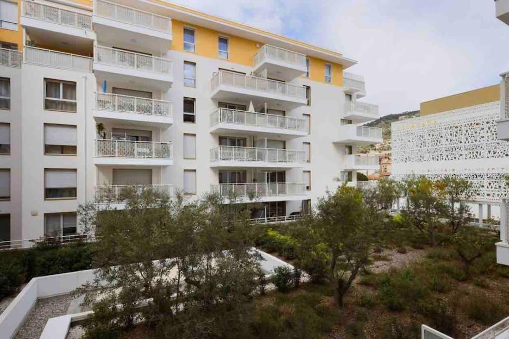 Logement Moderne Luxueux Parking Ac Cote De La Mer Nizza Exterior foto