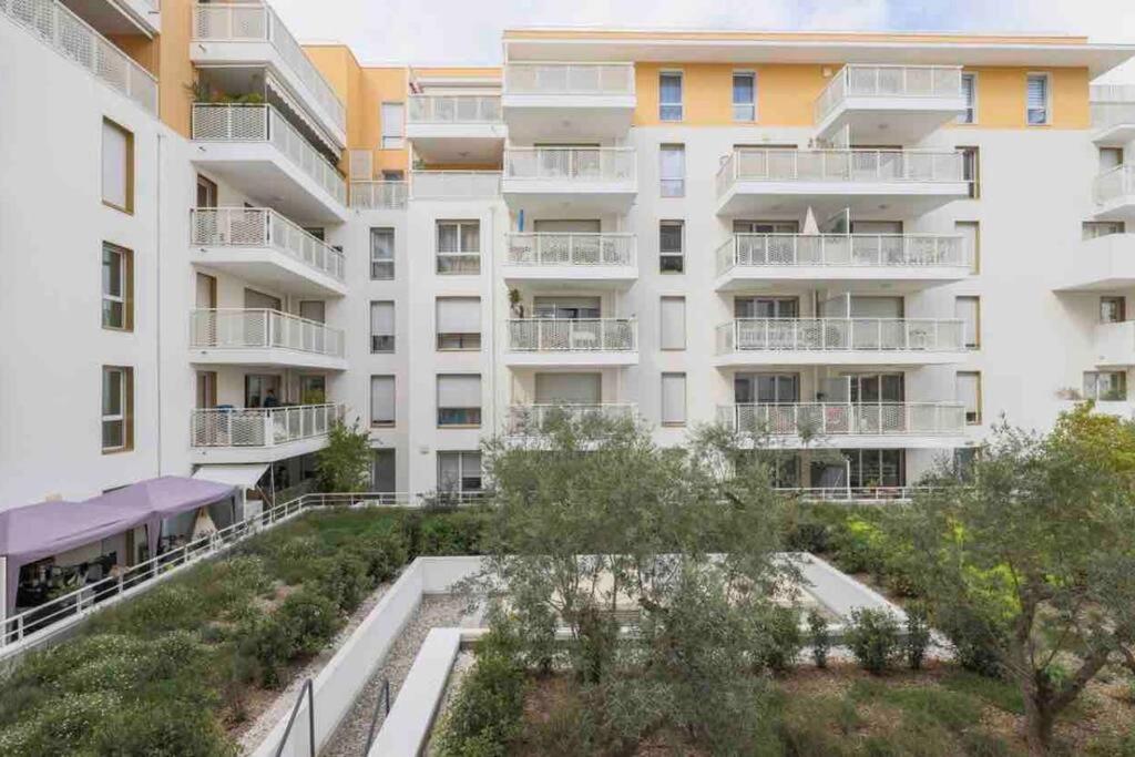 Logement Moderne Luxueux Parking Ac Cote De La Mer Nizza Exterior foto
