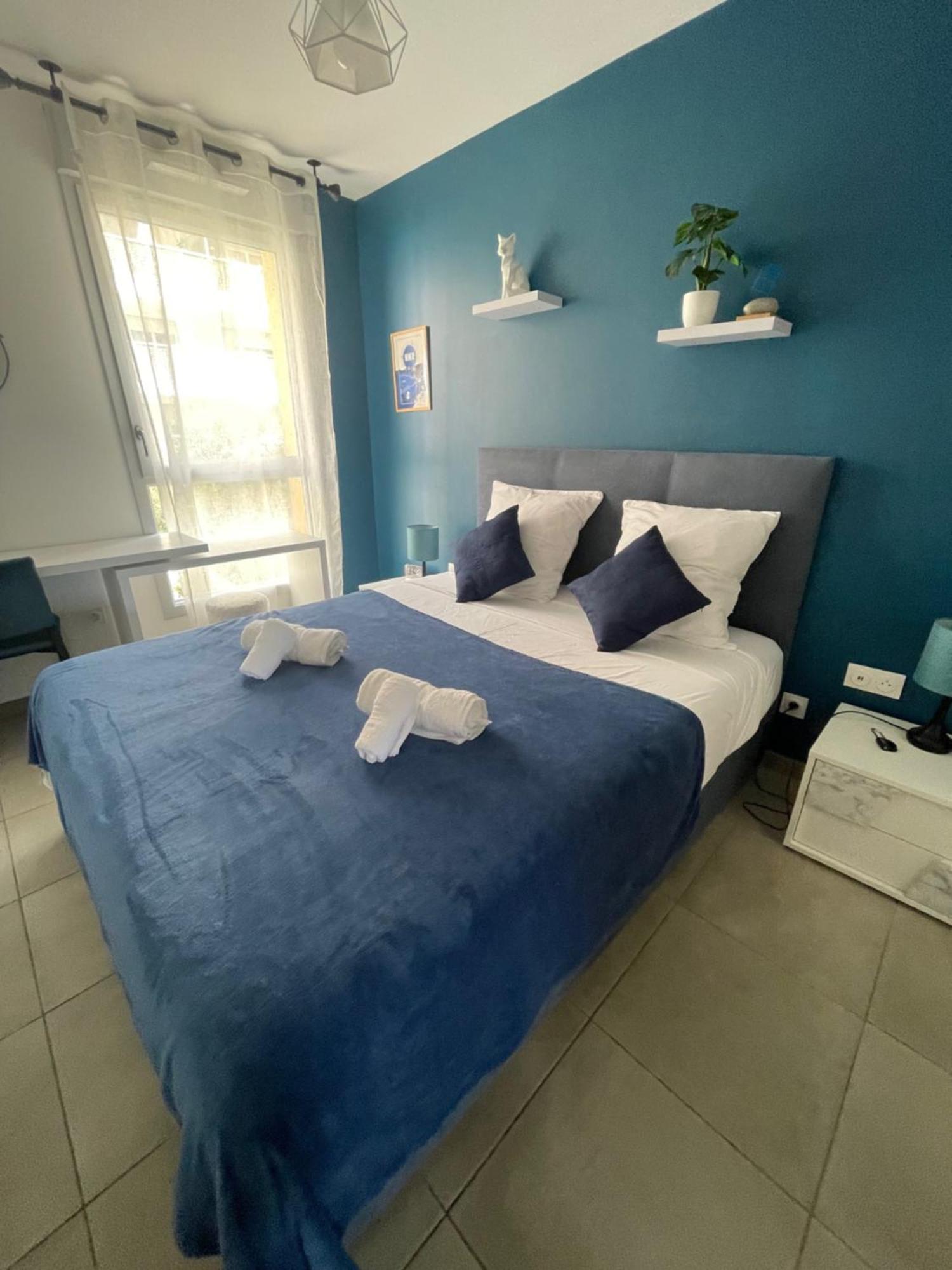 Logement Moderne Luxueux Parking Ac Cote De La Mer Nizza Exterior foto
